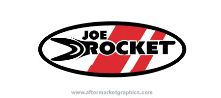 Joe Rocket Decals - Pair (2 pieces)